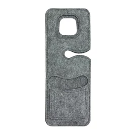 HANGING TOUGH filc telefon tartó töltéshez, szürke