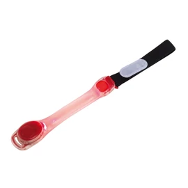 JOGGER villogó lámpa, vörös, átlátszó