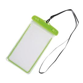 DIVER cseppálló mobiltelefon tartó, almazöld, átlátszó