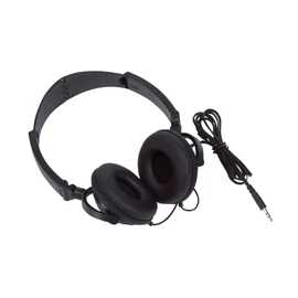 ROCKER bélelt fülhallgató, fekete