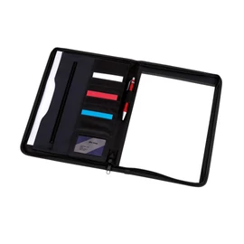 AVANTI konferencia mappa, fekete, kék