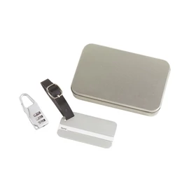 FAR AWAY poggyászazonosító szett, ezüst