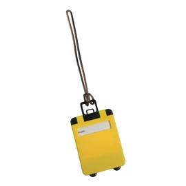 WANDERLUST poggyászazonosító, poggyászcímke, sárga