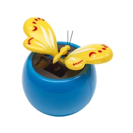 BRIMSTONE napelemes lepke, sárga, kék