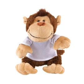 INGO plüss majom, barna, bézs