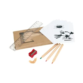 BEING BUSY Színes ceruza készlet, barna