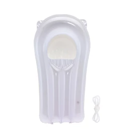 SPLASH felfújható mini strandmatrac, fehér