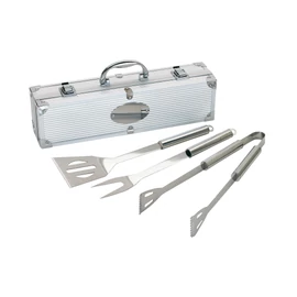 ROAST rozsdamentes acél grillkészlet, ezüst