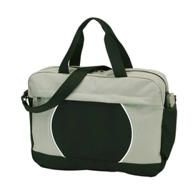 PI elegáns irattáska, fekete, szürke