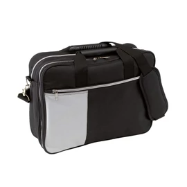 MEETING, laptoptáska, fekete, szürke