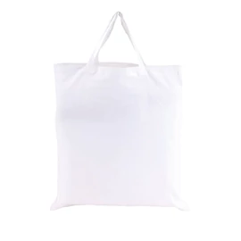 PURE rövid fülű pamutszatyor, fehér