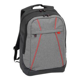 SPLIT hátizsák, szürke, piros