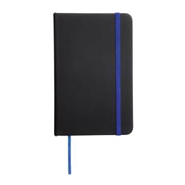 LECTOR jegyzettömb DIN A5-ös méretben, fekete, kék
