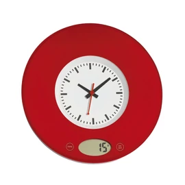 TIME digitális konyhai mérleg, vörös