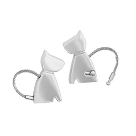 PERRO kulcstartó, ezüst