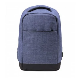 Hátizsák lopás elleni védelemmel, kék