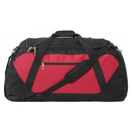 Nagy utazótáska, 600D, piros/fekete