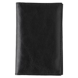 Bőr RFID kártyatartó, ablakos