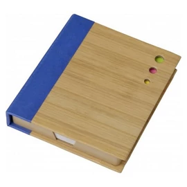 Jegyzettömb öntapadó jegyzetlapokkal, kobaltkék