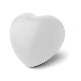 LOVY Szív alakú stresszoldó játék, fehér