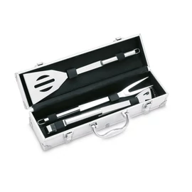 ASADOR 3 grill eszköz tokban, ezüst