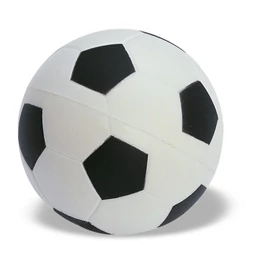 GOAL Focis stresszoldó labda, fehér/fekete