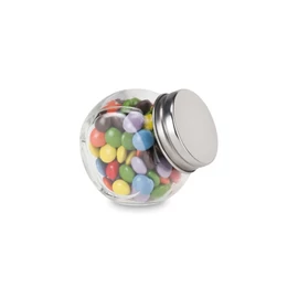 CHOCKY Csokoládé üveg tartóban, többszínű