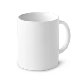 DUBLIN Kerámia bögre, 300 ml, fehér