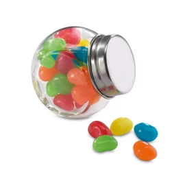 BEANDY Zselés cukorkák üvegben, többszínű