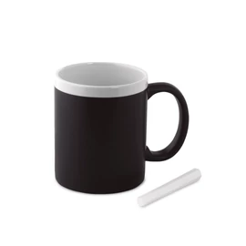 CHALCKY Krétával írható bögre, 300 ml, fehér