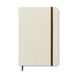 CANVAS A5 vonalas notesz vászon borító, bézs