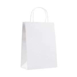 PAPER MEDIUM Köz. papír ajándéktasak 150 g, fehér