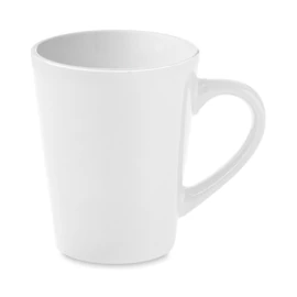 TAZA Kerámia kávés bögre, 180 ml, fehér