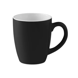 COLOUR TRENT Színes kerámia bögre, 290 ml, fekete