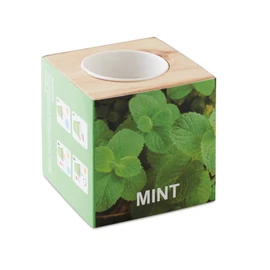 MENTA Fa fűszeres doboz, fa