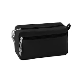 NEW & SMART PVC-mentes kozmetikai táska, fekete