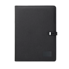 SMARTFOLDER A4 mappa, 4000 mAh powerbank, fekete