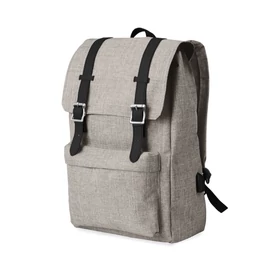 RIGA 600D poliészter hátizsák, szürke