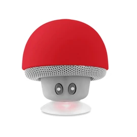 MUSHROOM 3W tapadókorongos vn hangszóró, piros
