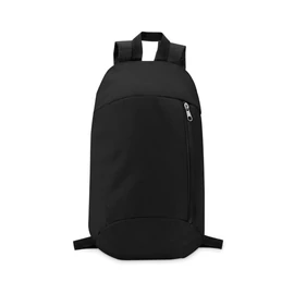 TIRANA Hátizsák első zsebbel, fekete