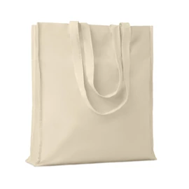 PORTOBELLO Pamut bevásárlótáska, 140 g, bézs