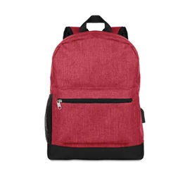 BAPAL TONE Lopásgátló párnázott hátizsák, piros