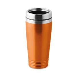 RODEO COLOUR Duplafalú úti bögre 400 ml, narancssárga