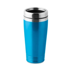 RODEO COLOUR Duplafalú úti bögre 400 ml, türkiz