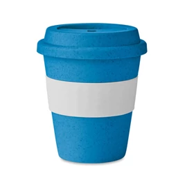 DENALI Bambuszrost/PP pohár, kék