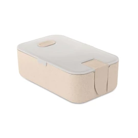 LUNCH2GO Búzaszalma/PP uzsonnás doboz, szürke