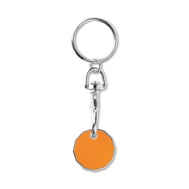 TOKENRING Érmés kulcstartó (GBP), narancssárga