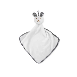 HUG ME Nyuszis morzsolgató kendő, fehér