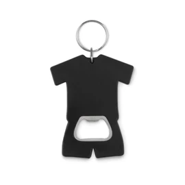 CAMIS KEY Póló üvegnyitós kulcstartó, fekete