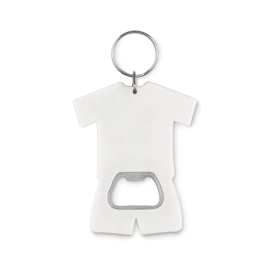CAMIS KEY Póló üvegnyitós kulcstartó, fehér